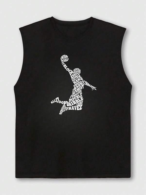 Image of FN3 Cotton Blend Printed and Solid Vest for Men || Men's Printed Tank Top Regular fit