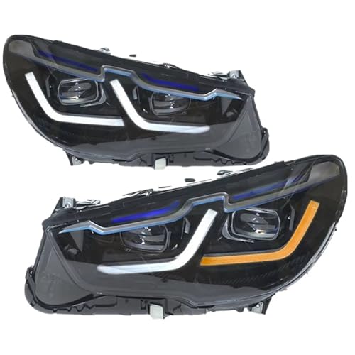 �t���i Compatible With For F07 5-Series GT 5GT 2010-2017 F07 5GT �w�b�h�����v DRL �v���W�F�N�^�[�����Y �����ԃA�N�Z�T���[ �J�[�t�����g���C�g 2�Z�b�g