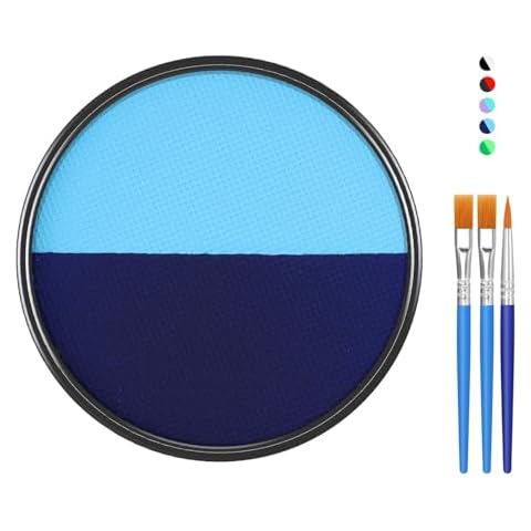 FREEORR Blue Face Body Paint 30g Cover