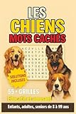 epagneul francais a vendre belgique  Livre de mots cachés Chiens français: 55+ mots cachés en français sur le thème des chiens – solutions incluses