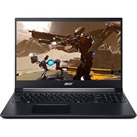 Acer Aspire 7 AMD Ryzen 5 Hexa Core 5500U 15.6 inches Gaming Laptop (8GB/512GB SSD/Windows 11 Home/4GB Graphics/NVIDIA GeForce GTX 1650) A715-42G, Black, 2.15Kg