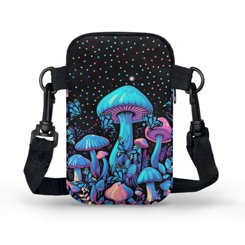 Men's 2 Layer Cross Body Bag Travel Passport Wallet Messenger Sling Bags2