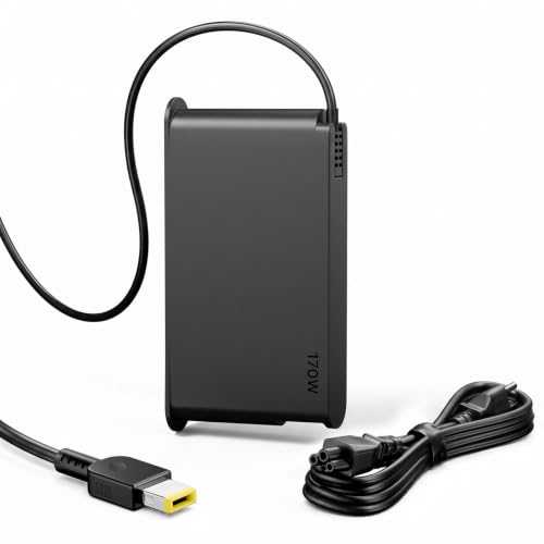 Image of 170W Laptop Charger Fit for Lenovo ThinkPad LOQ ideapad Gaming 3 | Compatible ThinkPad P1 P15 P16 P71, Legion Slim 5, AC Adapter ADL170SDC3A, ADL170SLC3A, ADL170SCC3A, SA10R16886, SA10R16887
