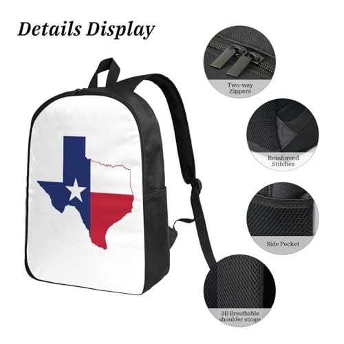Sac à dos école Texas 3 pièces EdWal léger et résistant avec accessoires - 5