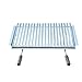 CRUCCOLINI BG79- Rejilla de acero inoxidable con soportes laterales, 67 x 40 cm