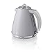 Swan Retro SK19020GRN Hervidor de Agua 1,5L, Resistencia Oculta Acero Inoxidable, Inalámbrico sin Cable, Diseño Vintage, Apagado Automático, Gris, 3000W