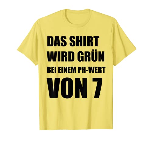 Chemiker Chemie - Limpiador de productos químicos Camiseta
