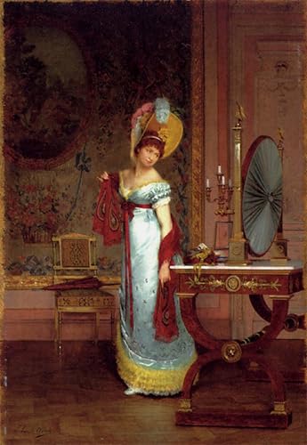 Impression Moderne 60x90cm Louis Emile Adan pour Rompre la Monotonie des Murs