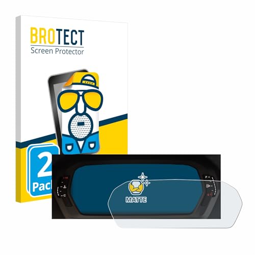 Pellicola Protettiva Opaca per Audi A3 2023 Virtual cockpit Plus Anti-Riflesso 2 Pezzi