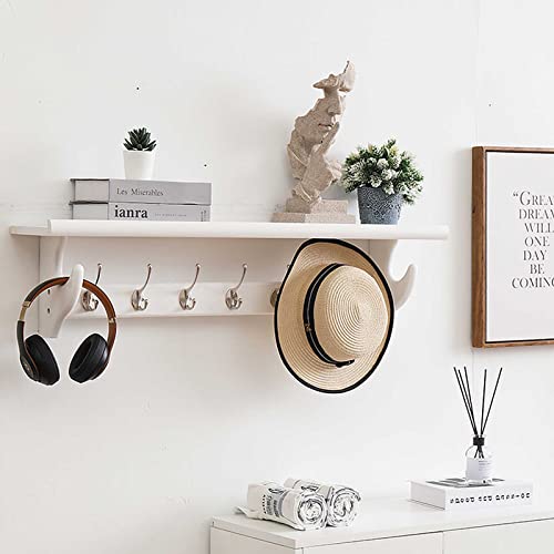 Support mural pour vêtements blanc rail de penderie suspendu chambre dressing - 4