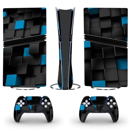 DolDer PS5 Pro Skin Set: 3D Würfel Design