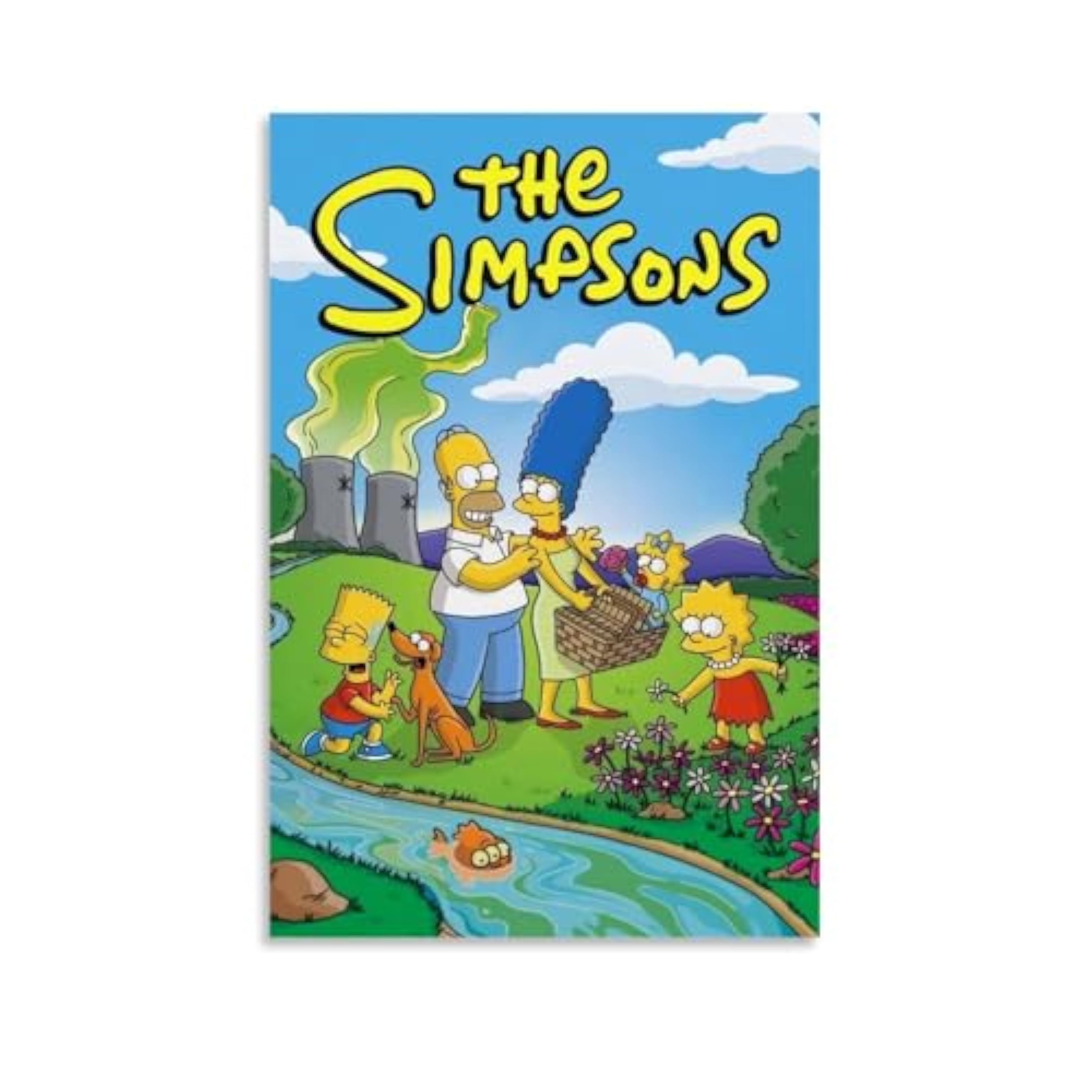 HUEAEHAHE Simpson(2) Póster Habitación Decorativo Lienzo Póster Impresión Arte Mural Decoración Pósteres 30 x 45 cm (12 x 18 pulgadas) Sin Marco Estilo