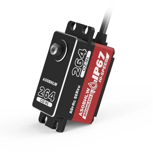 Servo RC vitesse rapide A50BHLW sans balais pour contrôle précis en drift