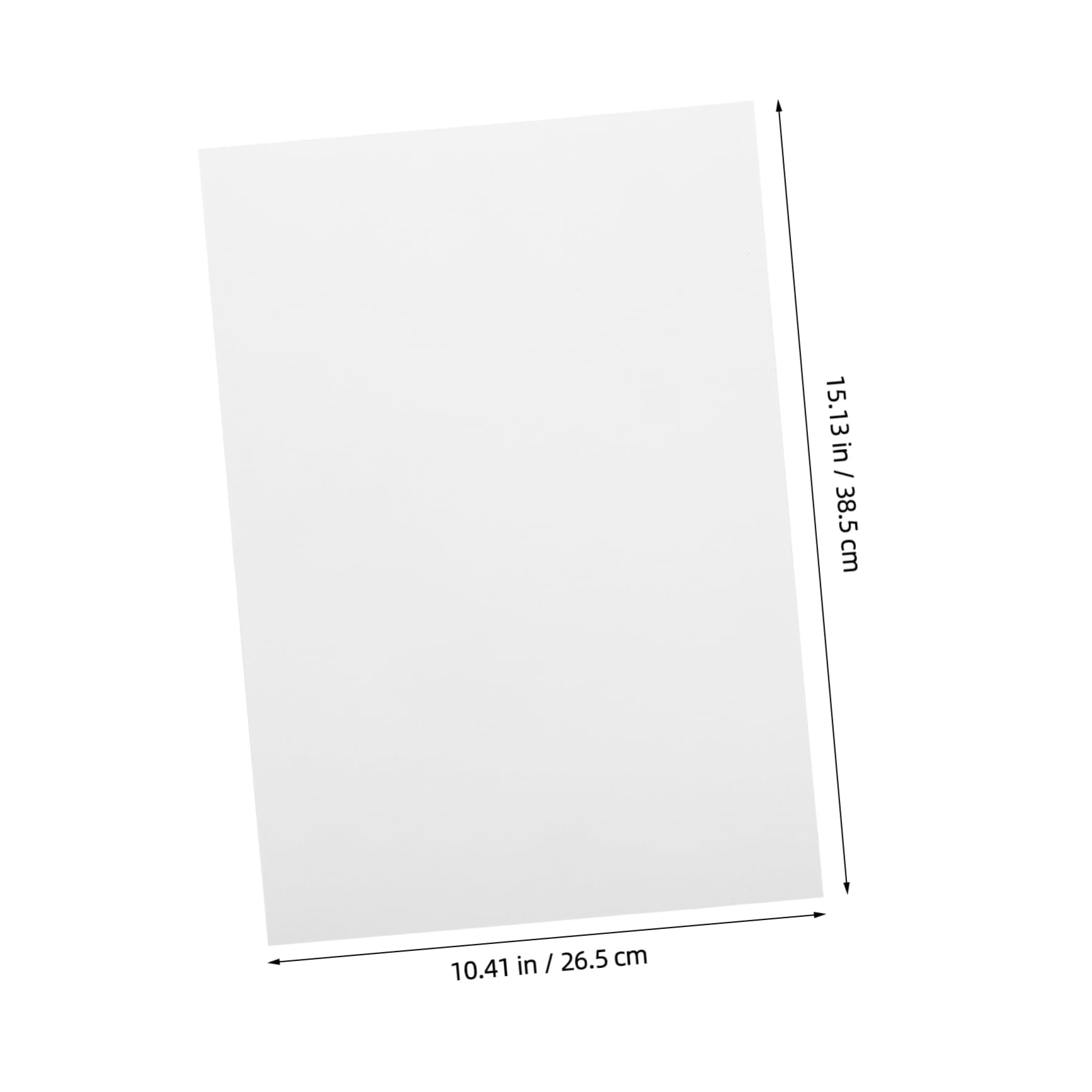 Papier Aquarelle Texturé 8k 600g, 10 Feuilles Blanches