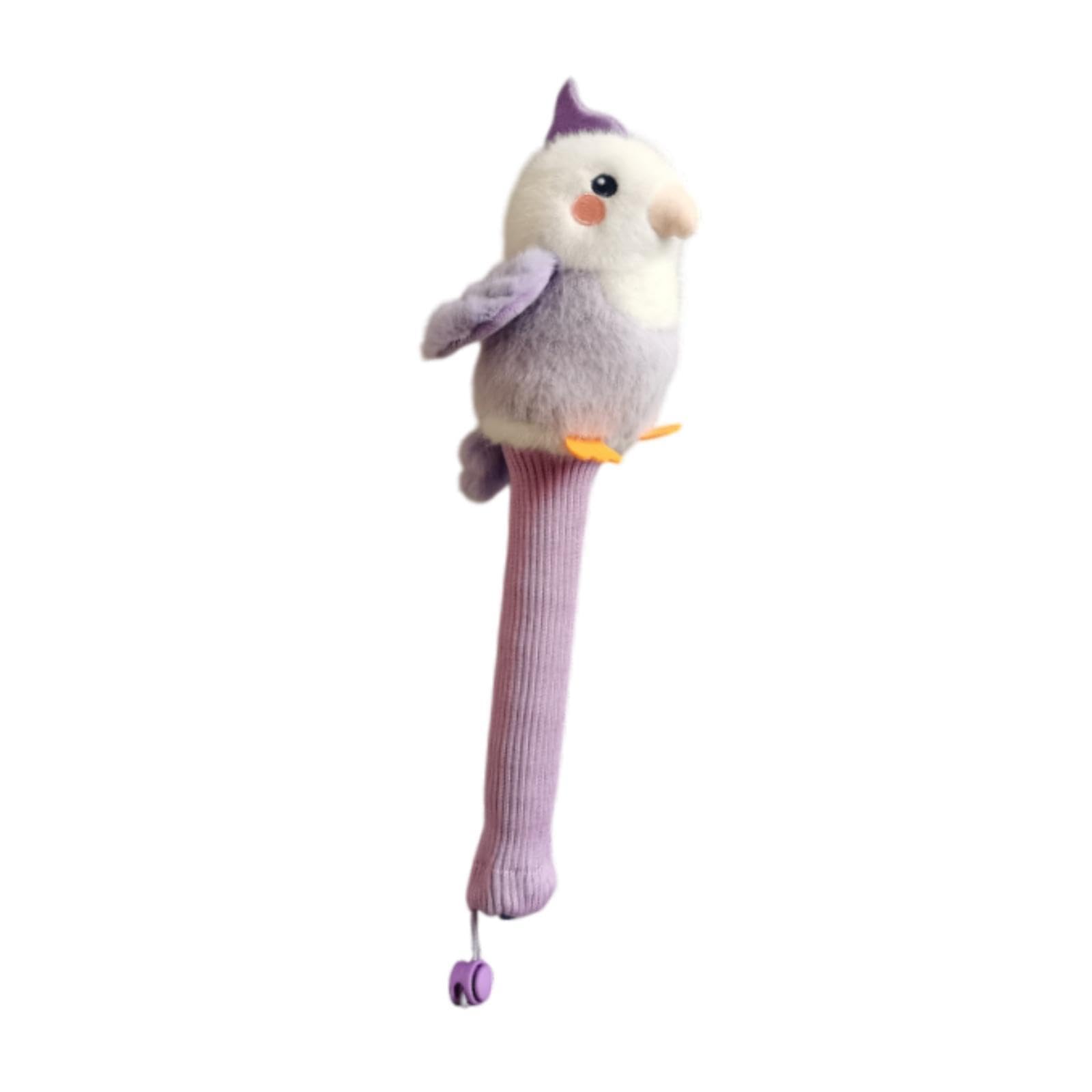 Little Bird Doll Badminton Racket Handle Cover Elastic Tennis Grip Protector Violet| Sports Equipment | Outdoor Sports Gear | Exercise Gear