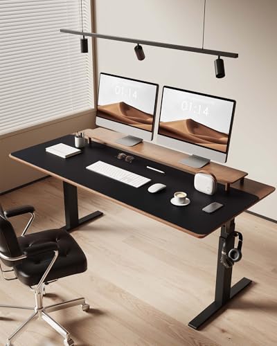 undefined YSAGi Leather Desk Protector, Office Mat, Large Mouse Mat, Non-Slip PU Leather Blotter, Laptop Pad, Waterproof Writing Pad for Office and Home (Black, 47" x 17") の商品画像 2