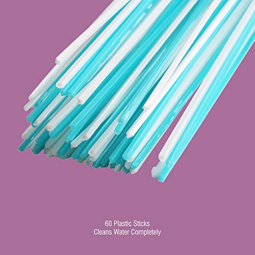 Image of Classy Touch Kharata Broom Plastic Hard Bristle for Home, Washroom, Bathroom, Kitchen Multipurpose Use(Size 52 cm, Colour Aqua Blue) 60 Plastic Sticks