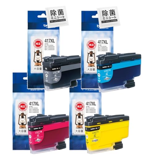 Amazon.co.jp: 【純正品 4個セット】ブラザー 純正品 インク