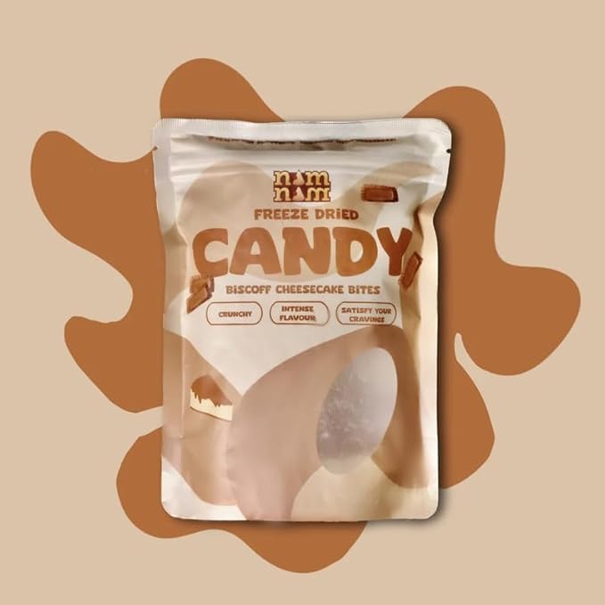 NAM NAM Cheesecake Bites | Freeze-Dried Cheesecake with Crunchy Caramelized Crust | 100% Eggless | No Refrigeration Needed, 6-Month Shelf Life | Gourmet Dessert Treat for Snacking & Gifting|Trans Fat Free |Nutritious Snack, Hygienically Packed Snacks (B0D9Y7QXND) Amazon Price History, Amazon Price Tracker