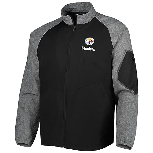 Image of Dunbrooke Men's NFL Hurricane Raglan Full-Zip Windbreaker Jacket