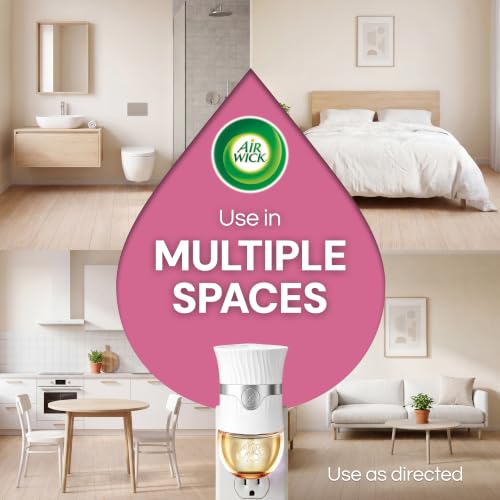 AIR WICK Scented Oil Vibrant Refill Cherry Blossom & Raspberry 5 ct. | Air Wick plug in refill, infused with essential oils;air fresheners for home, room,bathroom,bedroom & office.Use as directed - image 6
