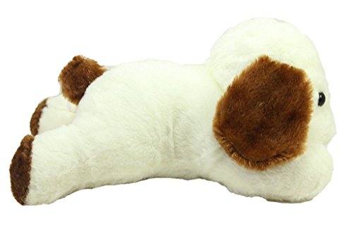 Image of Tickles Adroable Lying Dog Stuffed Soft Plush Animal Toy for Kids Baby Boys & Girls Birthday Gift (Color:White Size:48 cm)