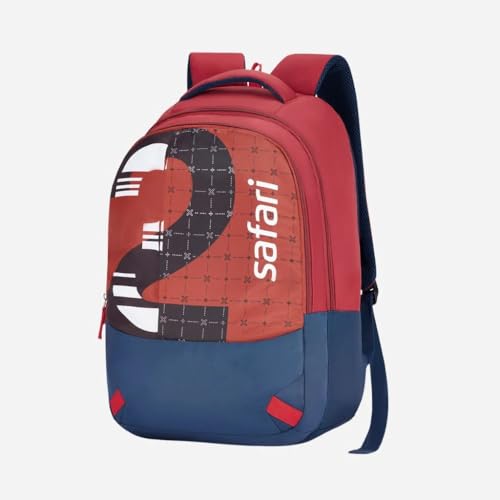 Image of Safari Velocity 16 Casual Backpack, 2 Compartments with Side and Front Pocket, Padded Back & Shoulders, 32L,