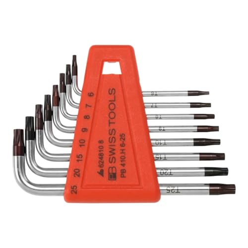 PB Swiss Tools Winkelschraubendreher-Satz, für Torx, verchromt, 8-teilig
