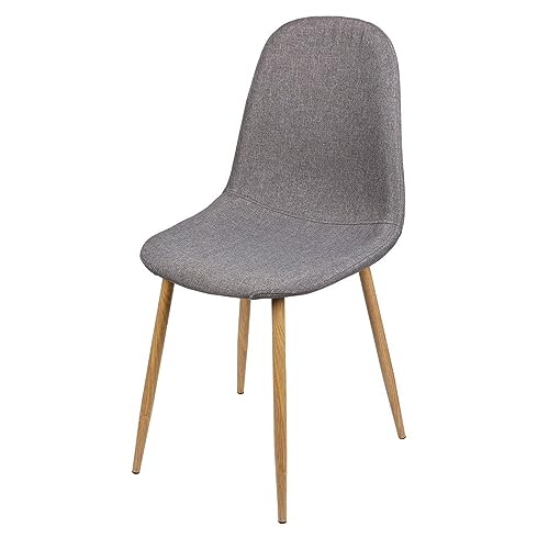 Fornord Chaise scandinave Tissu Oslo Gris foncé