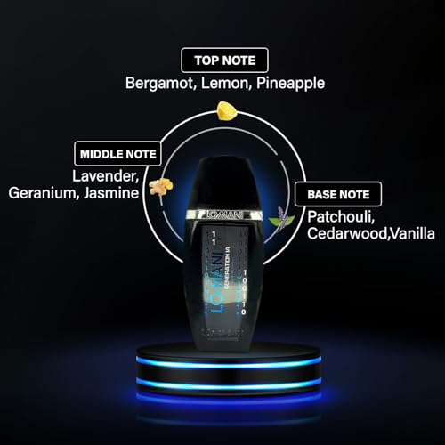 Lomani Generation IA Men’s Eau de Toilette 100 ml – Fresh Citrus Woody Cologne for Men