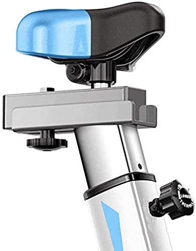 Image of Exercise Bike Stationary Indoor Cycling Bike Exercise Equipment for Home Workouts Cardio Training with Comfortable Seat Silent Belt Drive