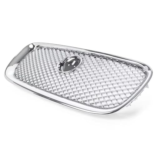 Calandre de voiture à maille ventilée optimisant l'aération avant pour Jaguar XF XFR chrome