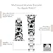Anne Klein Women's Acetate Fashion Band for Apple Watch Secure, Adjustable, Apple Watch Band Replacement, Fits Most Wrists