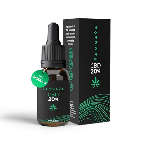 YamnaYa – Olio di CBD 20% Isolato 2000 mg | CBD Puro al 100% | 10 ml | 0% THC | Alta Concentrazione e Qualità Premium | Certificato e Testato in Laboratorio