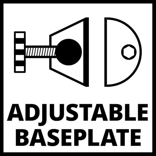 Original Einhell Trennständer TS 115/125 (Winkelschleifer-Zubehör, passend für Trennscheiben mit Ø 115 und 125 mm, einstellbare Spannvorrichtung, auch für Winkelschnitte)