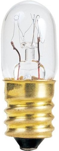 Westinghouse 0322600, 15w, 120v Clear Incand T4 Light Bulb, 1000 Hour 100 Lumen, Pack of 10