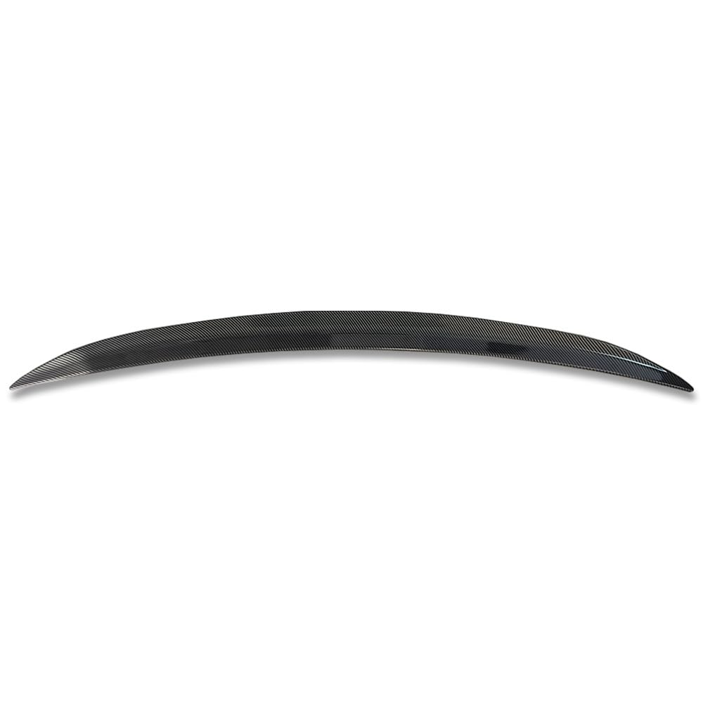 BTFLKAX Car Rear Spoiler for BMW 7 Series G11 G12 2016-2022 Modified MP, Rear Trunk Boot Lip Spoiler Rear Wing Body Kits Car Spoiler Rear Splitter Modification Accessories, Carbon Fiber Texture