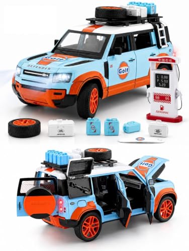 Image of Magicwand Die-Cast Zinc Alloy 1:24 Scale Golf Defender【Large】 with 6 Openable Doors,Lights & Music【Pack of 1】