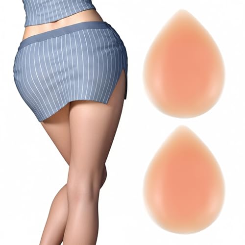 YBEATY Silicone Hip Dip Pads Butt Pads Reusable Butt Lift Enhancer Pad Traceless Silicone ButtPad...