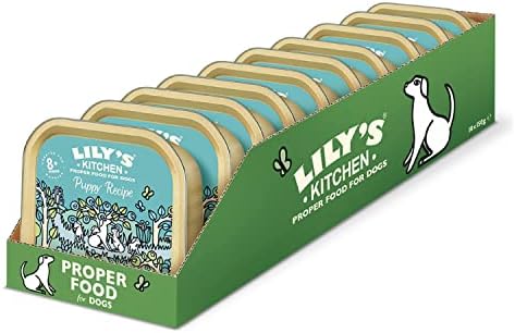 Lily's Kitchen Puppy Recipe With Turkey, Duck and Kale Wet Dog Food (10 x 150 g)
