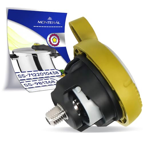 Valvula de Seguridad de Olla a Presion con Código Original SS-981368 SS-7122010438 para Tefal Secure 5 NEO - Garantía de 10 Años - MONTERAL