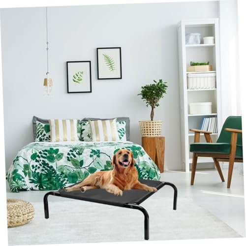 CVUTOVO Elevated Dog Bed Cover Breathable Removable Cot Replacement for Outdoor Pet Furniture Durable and Easy to Clean Design for All Seasons - Thumbnail 5