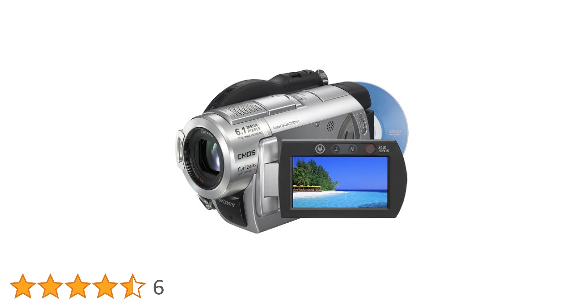 Sony DCR-DVD508 6MP DVD Handycam Camcorder with 10x Optical