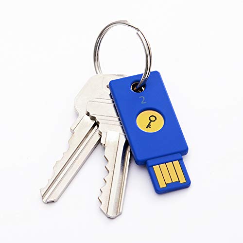 Yubico Security Key - U2F and FIDO2, USB-A, Two-Factor Authentication