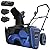 SOYUS 40V Snow Blower Cordless - 20-Inch Electric Snow Blower with Brushless Motor & Dual LED Lights, Efficient Snow Shovel for Driveways and Sidewalks (2 x 4.0Ah Batteries & Dual Charger Included)
