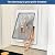 CEESC Large Dog Door for Pets Up to 100 lb, Weatherproof Pet Door for Cats and Dogs, Durable, Snap-in Closing Panel Included, Suitable for Interior and Exterior Doors (Large, White)