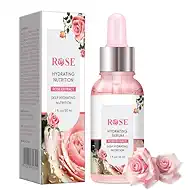 Rose Face Serum for Women，Moisturizer Rose Facial Serum，Hydrating Rose Serum for Face（30ML）