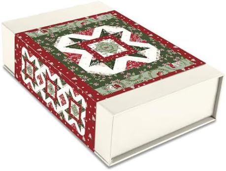 Riley Blake Designs A Little Christmas Tablerunner Kit by Beverly McCullough KT-16400