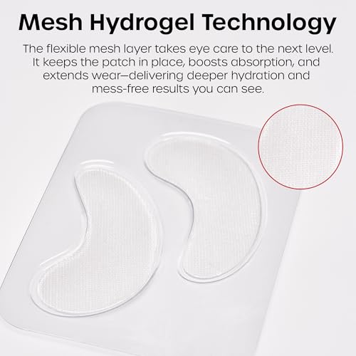 Patchs hydrogel yeux homme The Man Mesh x6 anti-cernes - 6