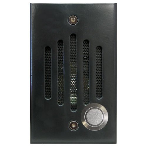 Channel Vision IU-0282C IU Series CAT5 Intercom Door Station, Black